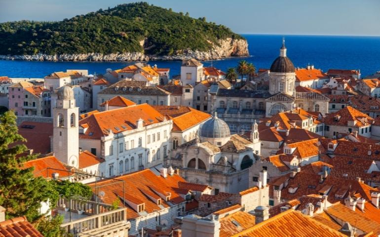 Dubrovnik aan zee
