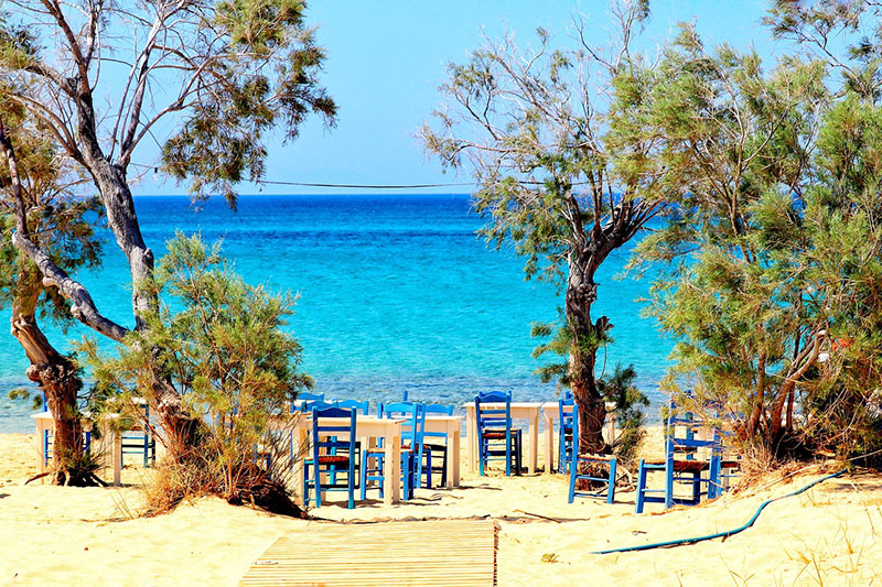 taverne strand Griekenland