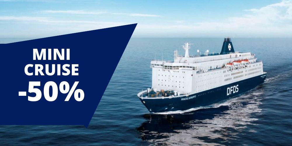 50% Korting op DFDS Mini-Cruise naar Newcastle