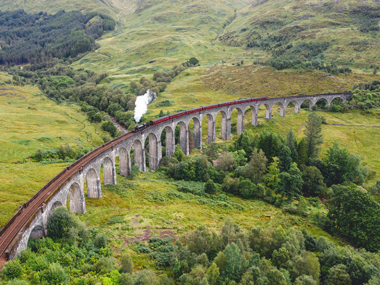 Glenfinnan viaduct Schotland