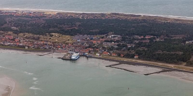 Aankomst veerdienst harlingen-vlieland