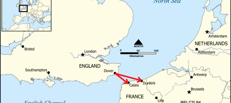 Dover -> Calais, Dunkirk