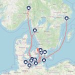 ferries to germany map