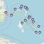 miami bahamas ferry map
