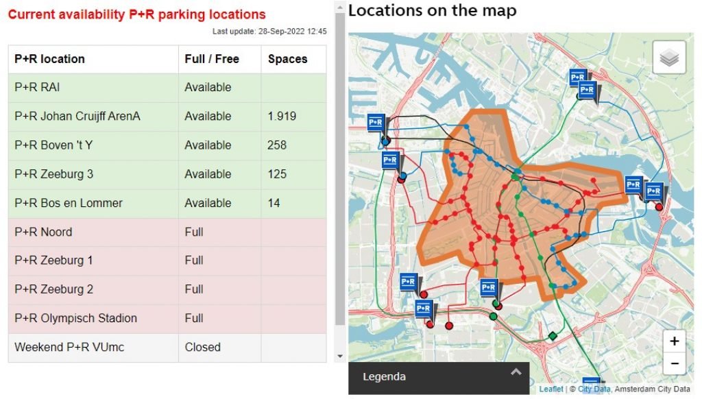 parking amsterdam