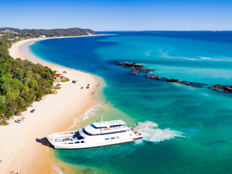 Micat ferry Brisbane-Moreton Island