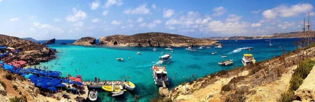 hondoq bay - comino ferry