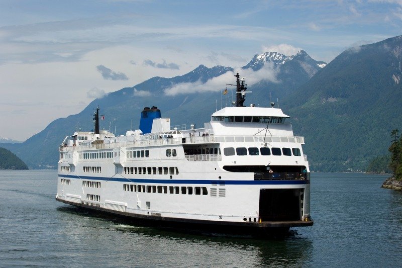 Horseshoe Bay arrival ferry BC ferries