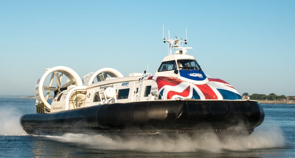 hovercraft on water smaller