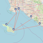 Catalina ferry routes map