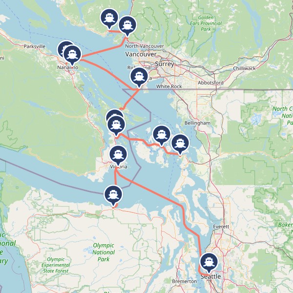 vancouver to seattle round trip