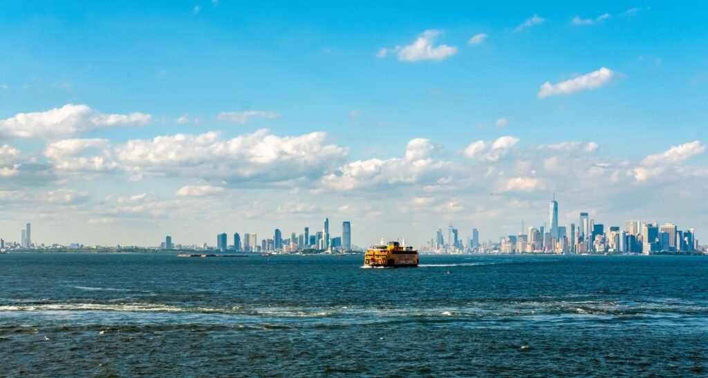 Ferry to The Statue of LIberty