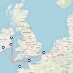 routes ireland to the netherlands