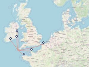 routes ireland to germany
