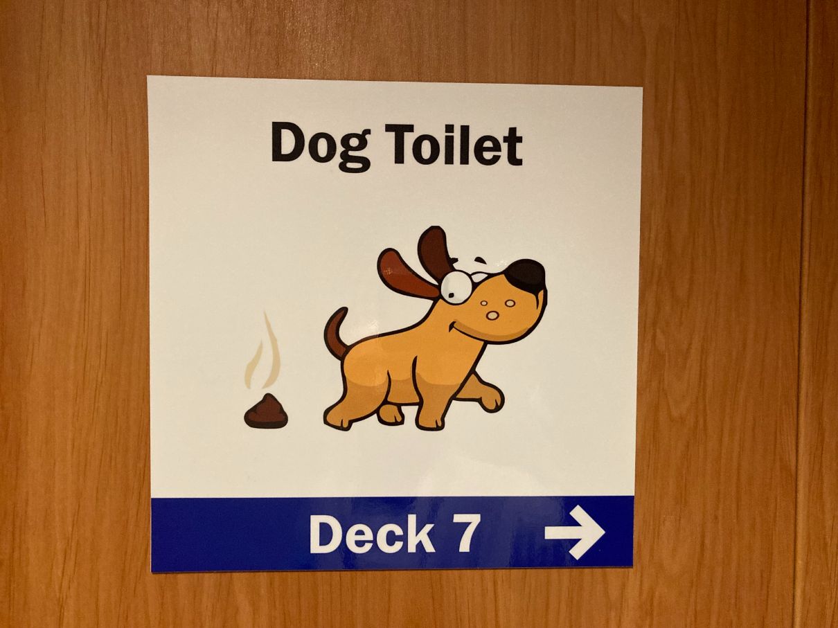 Dog Toilet Stena Germanica Kiel Goteborg