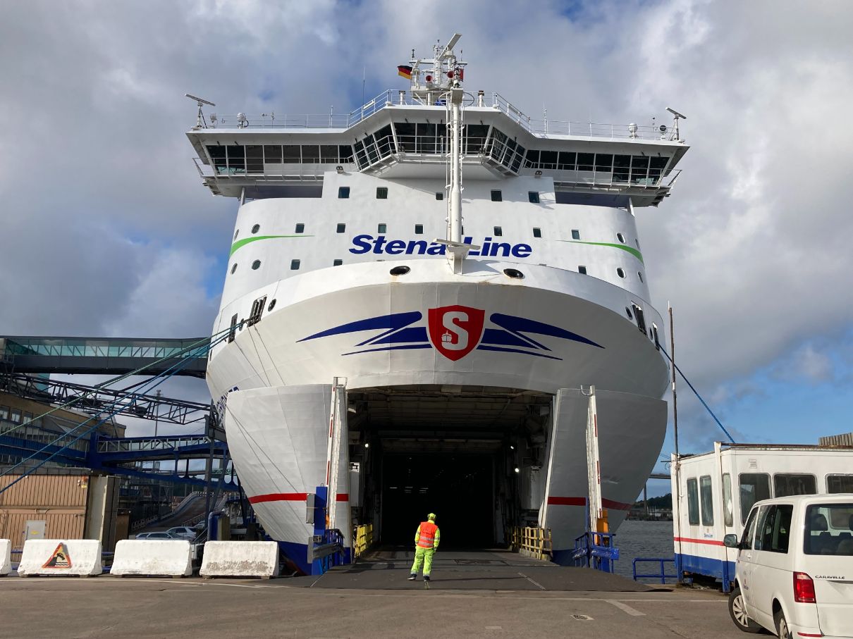 Stena Germanica in port of Gothenburg