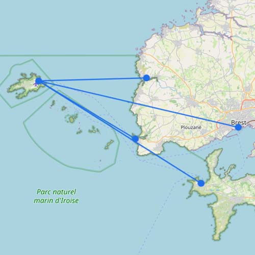 Ferries vers Ouessant