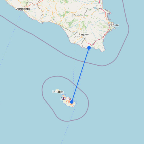 Traghetti dall’Italia verso Malta