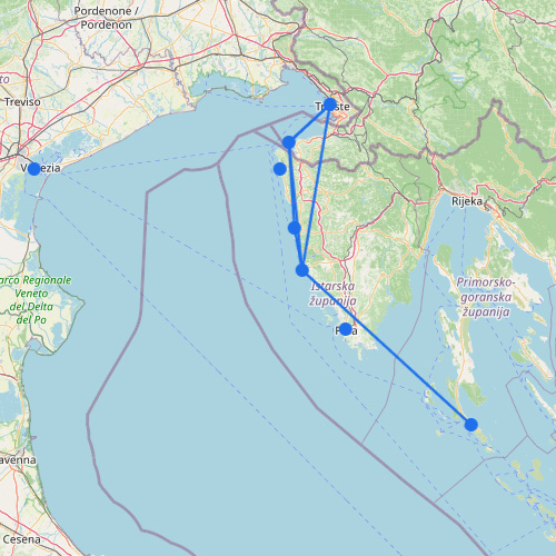 Traghetti dall’Italia verso la Croazia
