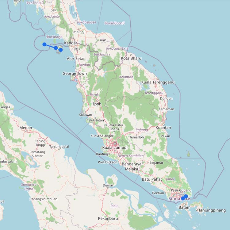 Ferries to Malaysia