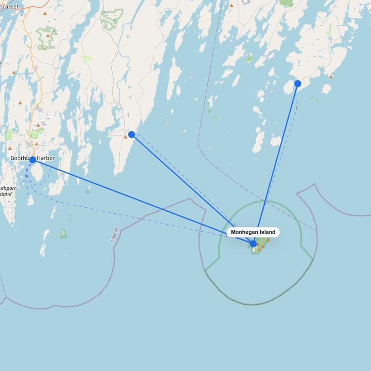 Ferry Routes to Monhegan Island