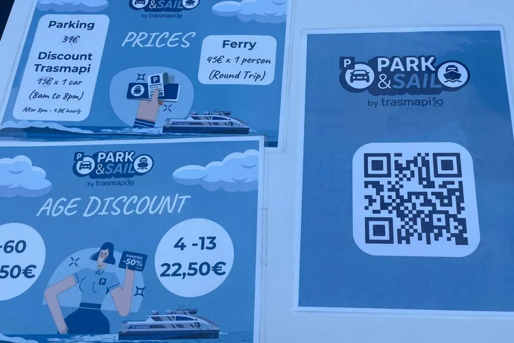 Trasmapi prices for the Ibiza to Formentera ferry